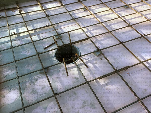 Гидроизоляция монолитной плиты